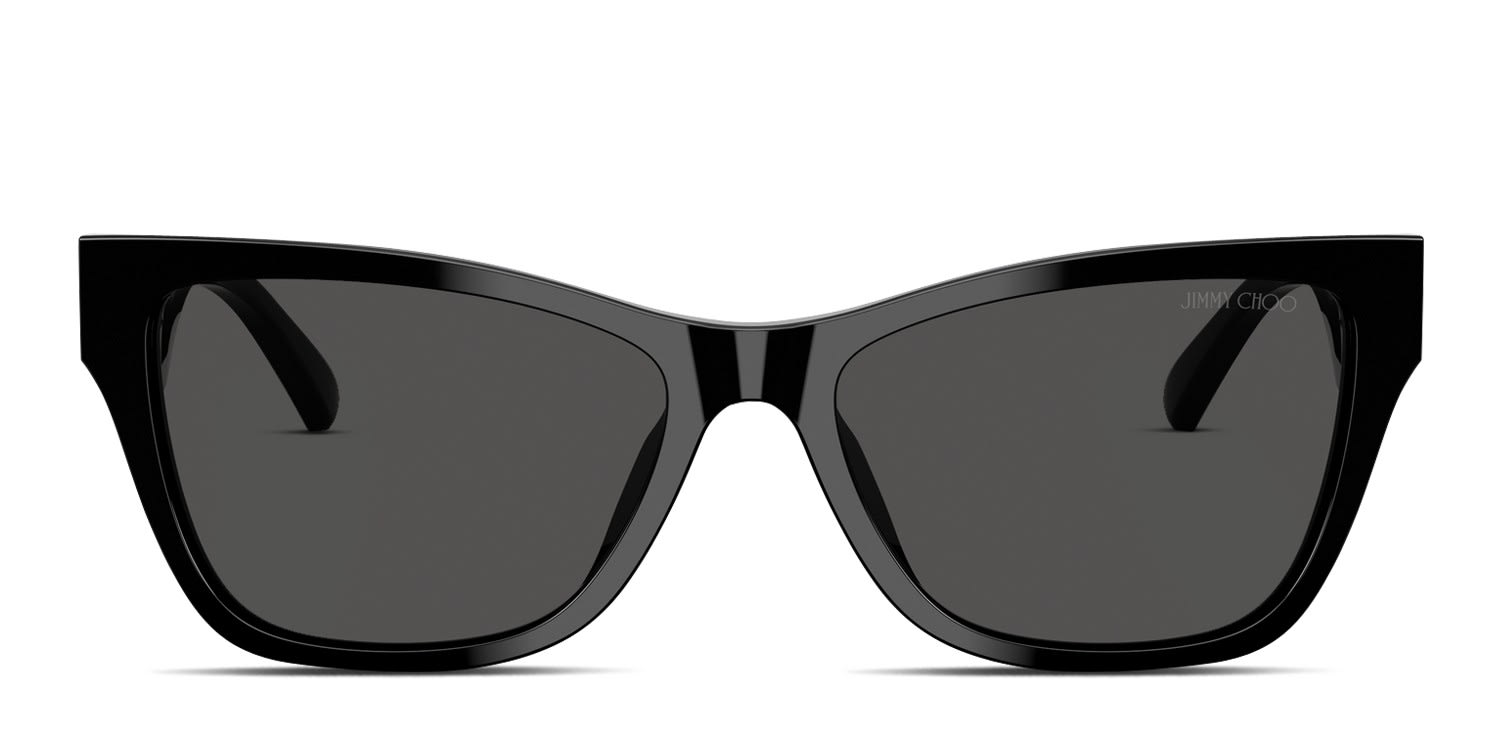 Jimmy Choo JC5024HU Black glasses - Black / Gray - Frontal View