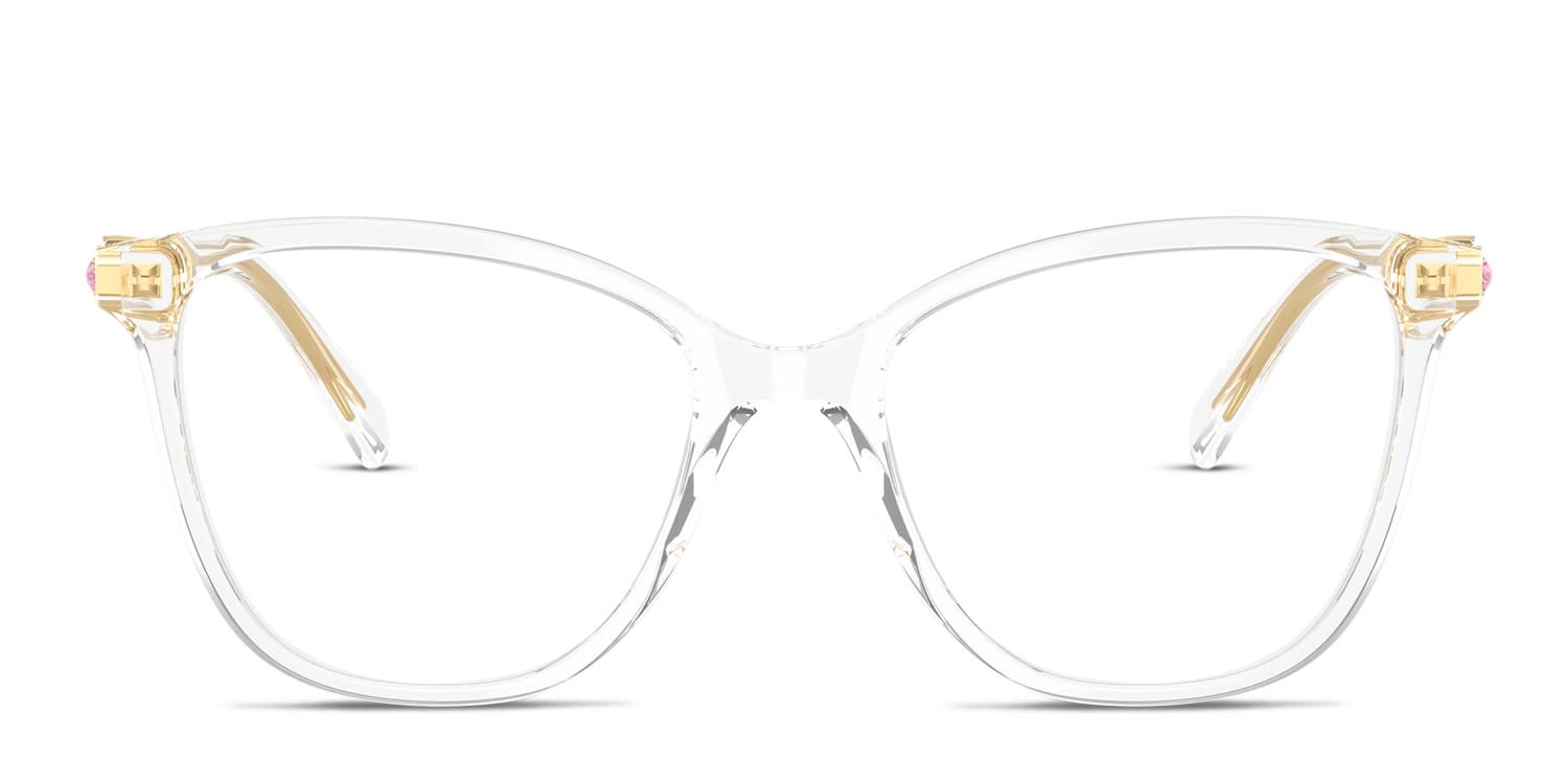 Swarovski SK2020 Clear glasses - Clear - Frontal View