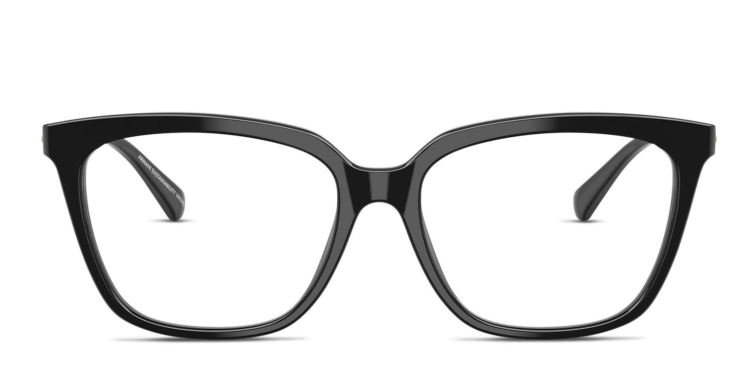 Emporio Armani EA3248 Black glasses - Black - Frontal View