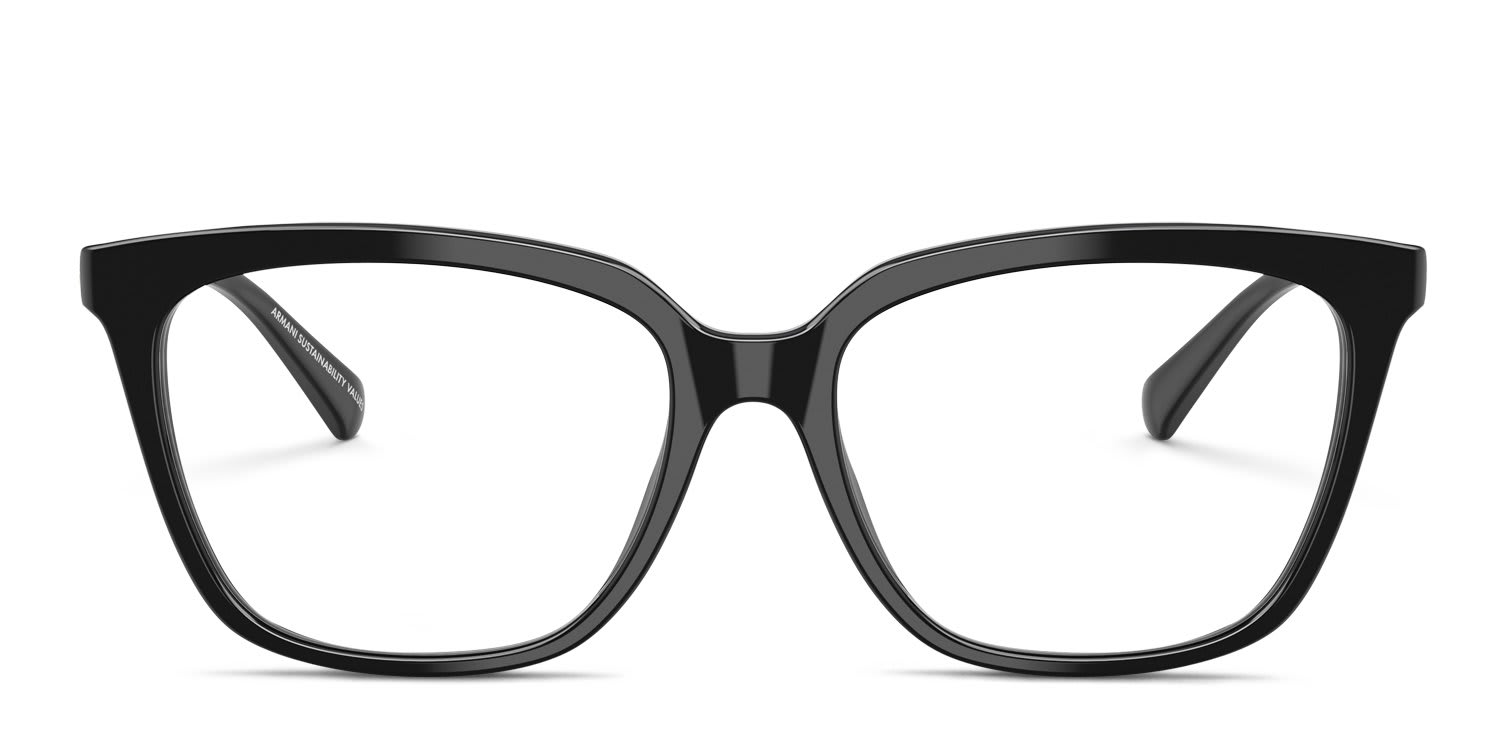 Emporio Armani EA3248 Black glasses - Black - Frontal View