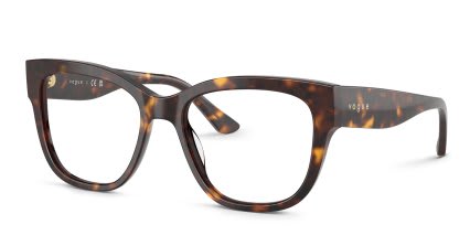 Vogue VO5605 Tortoise glasses - Tortoise - Angle View