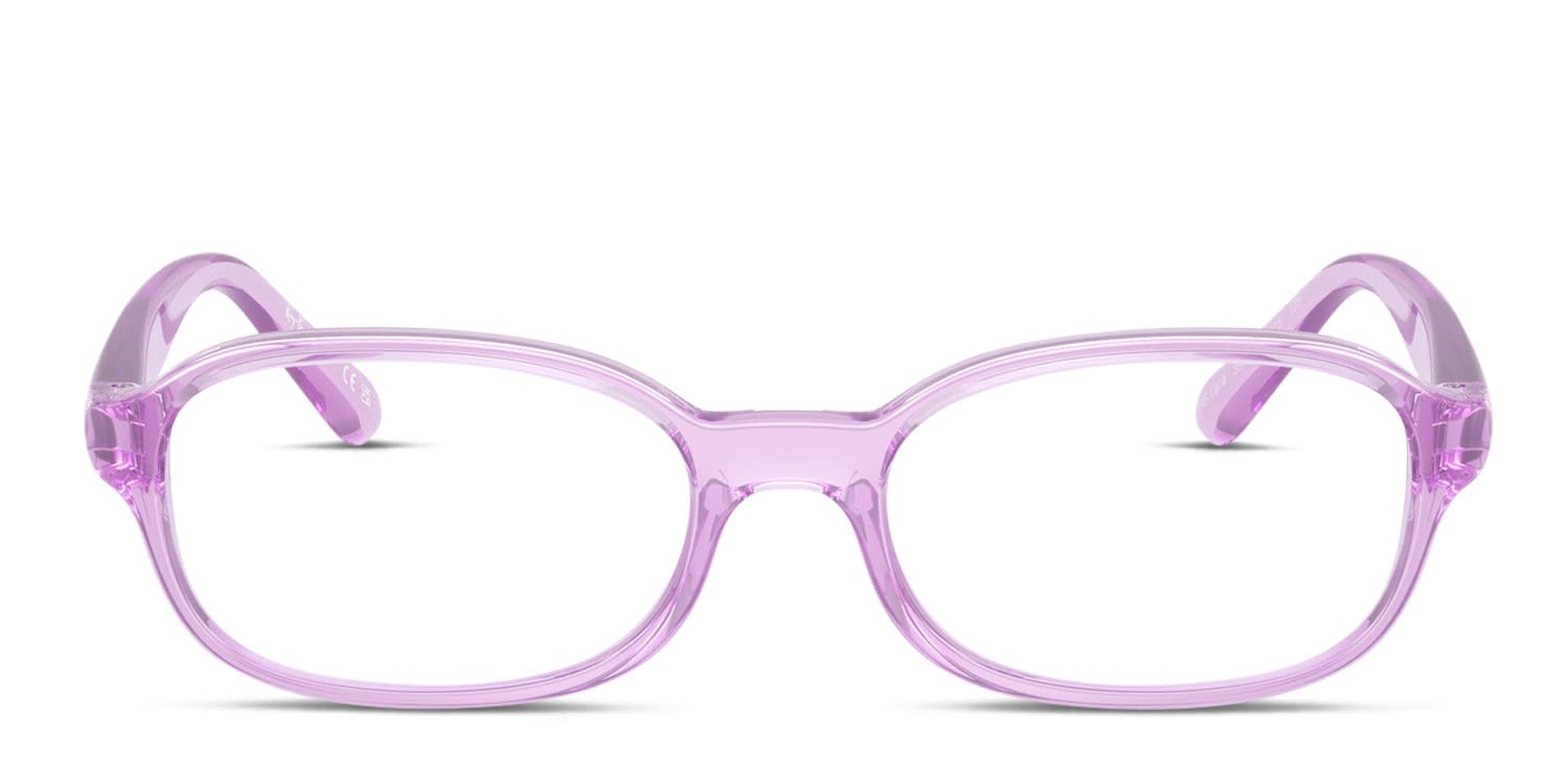 Ray-Ban RY1904 Kids Purple, Clear glasses - Purple / Clear - Frontal View
