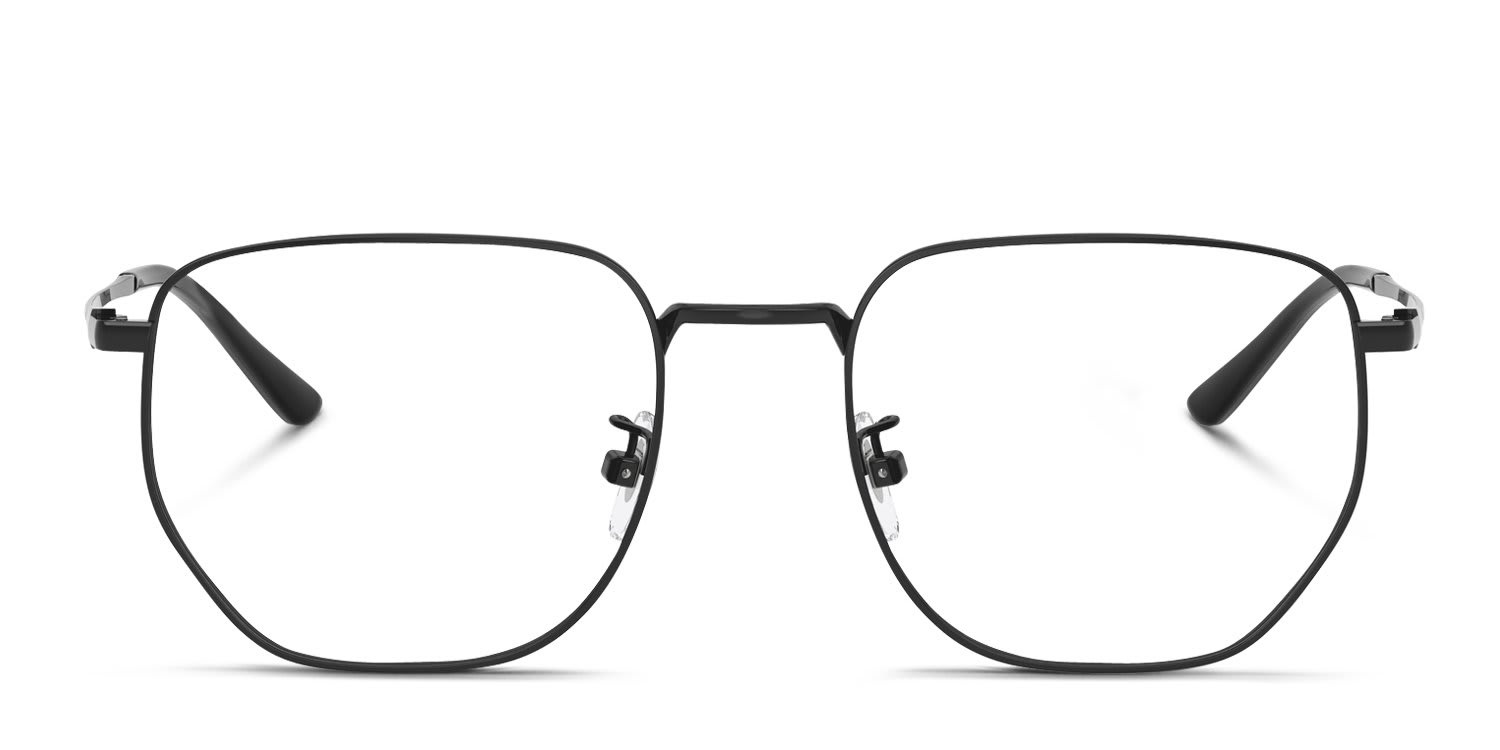 Ray-Ban RX8776D Black glasses - Black - Frontal View