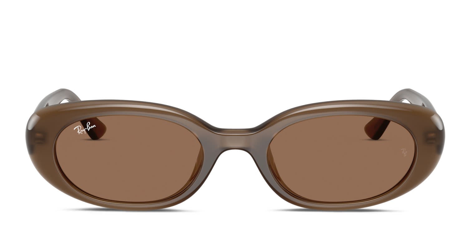 Ray-Ban RB4441D Brown glasses - Brown - Frontal View