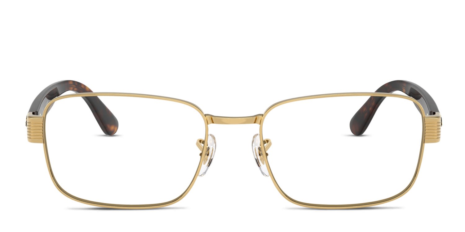 Ray-Ban RX6529 Gold glasses - Gold - Frontal View