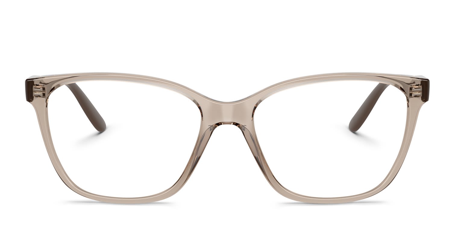 Vogue VO5518 Clear, Brown glasses - Clear / Brown - Frontal View