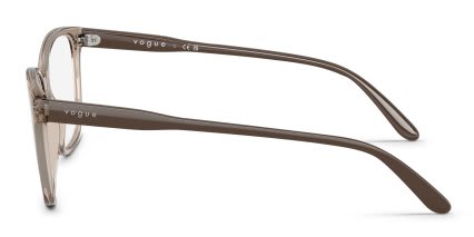 Vogue VO5518 Clear, Brown glasses - Clear / Brown - Side View