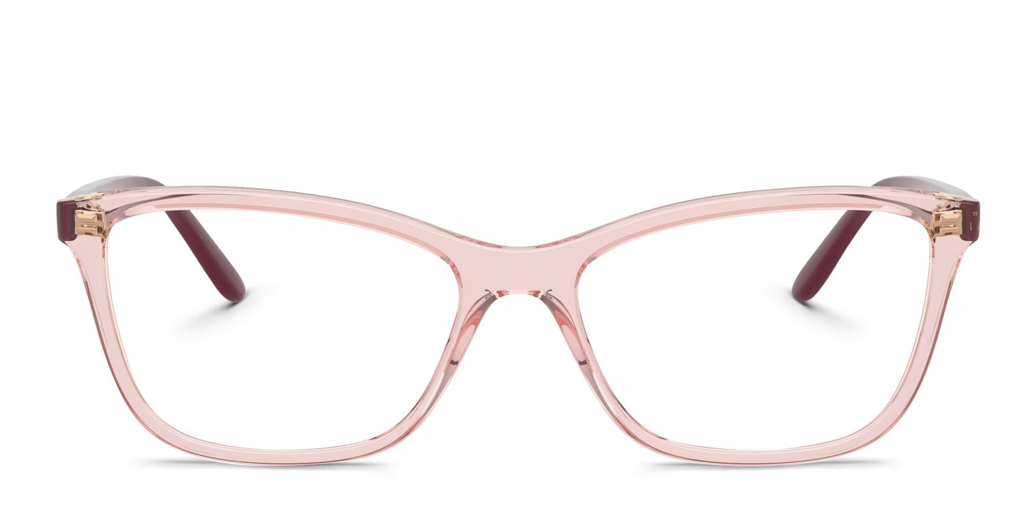 Vogue VO5603F Clear, Pink glasses - Clear / Pink - Frontal View