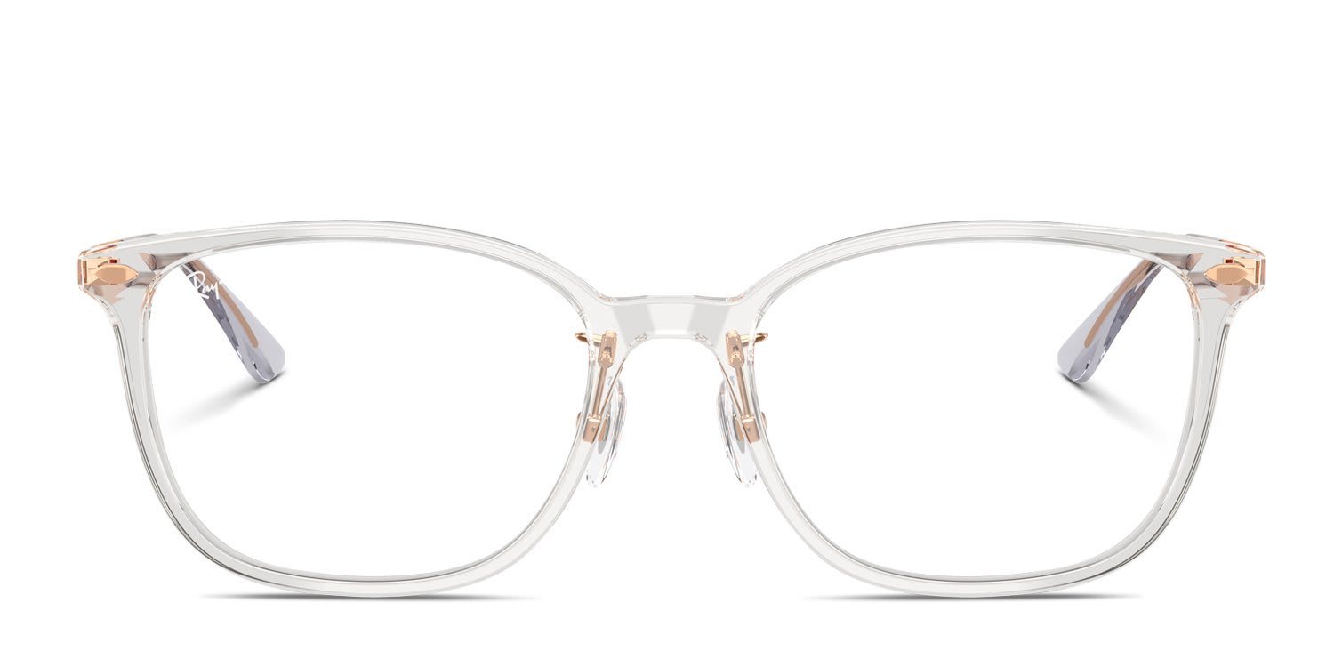 Ray-Ban RX5403D Clear, Gray glasses - Clear / Gray - Frontal View