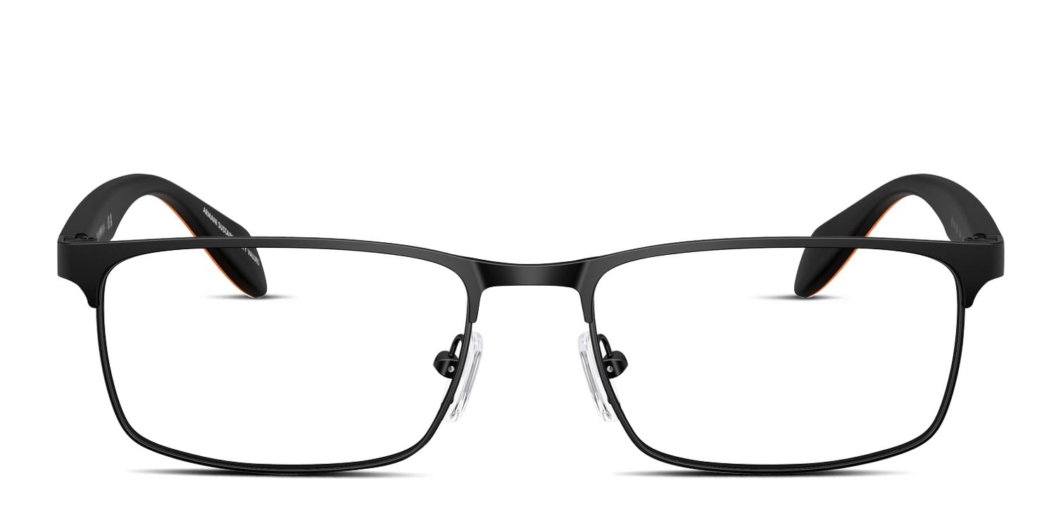 Emporio Armani EA1149 Black glasses - Black - Frontal View