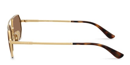 Vogue VO4329S Gold, Brown glasses - Gold / Brown - Side View