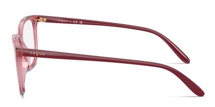 Vogue VO5621 Clear, Purple glasses - Clear / Purple - Side View