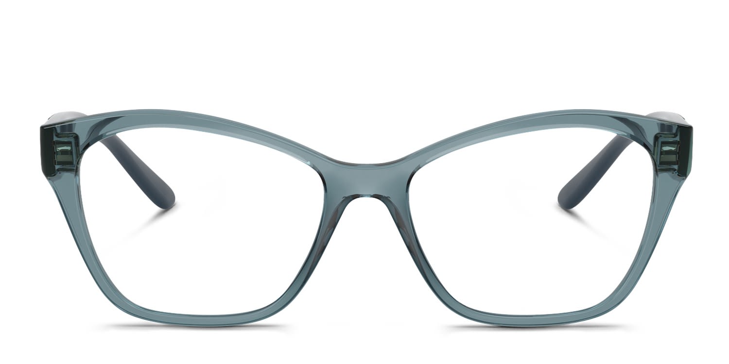 Vogue VO5628 Clear, Blue glasses - Clear / Blue - Frontal View
