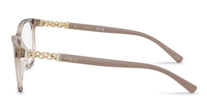 Vogue VO5632B Clear, Gold glasses - Clear / Gold - Side View
