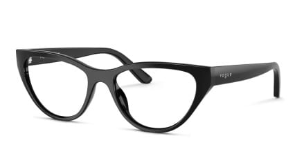 Vogue Eyewear VY2035 Kids Shiny Black glasses - Shiny Black - Angle View
