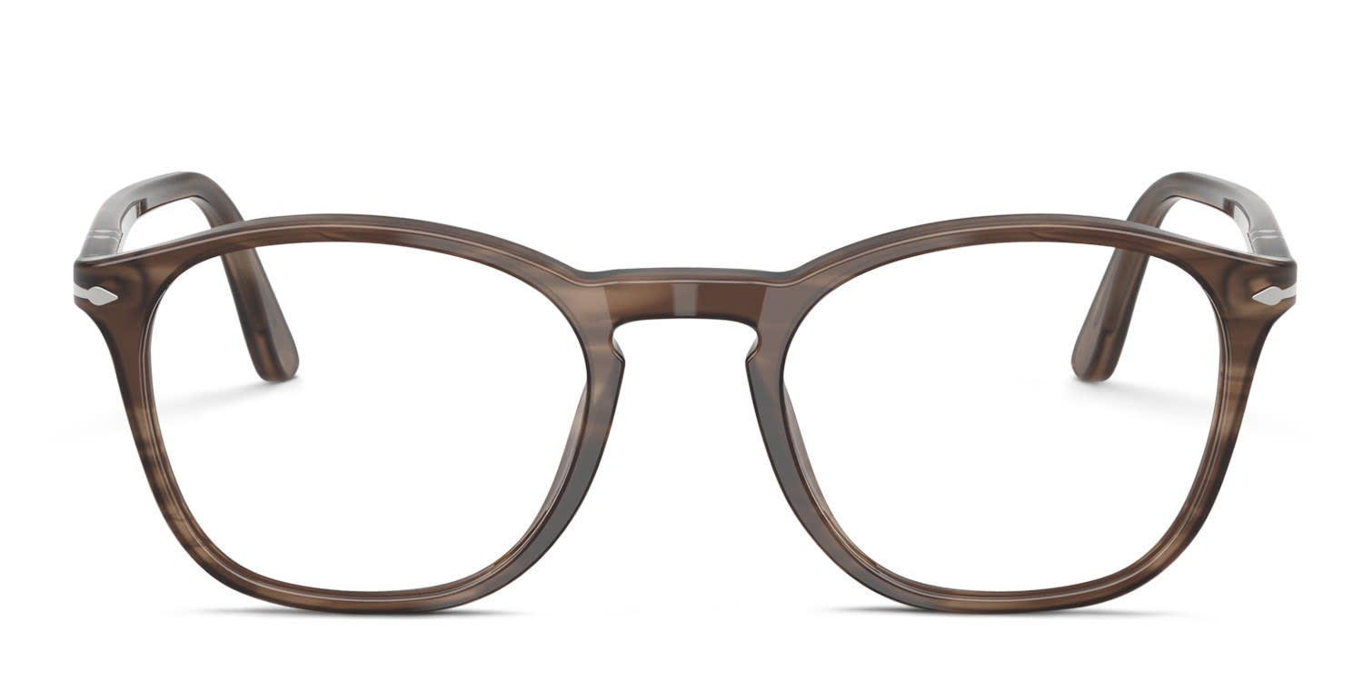 Persol PO3007V Brown glasses - Brown - Frontal View