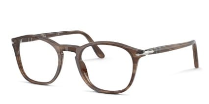Persol PO3007V Brown glasses - Brown - Angle View