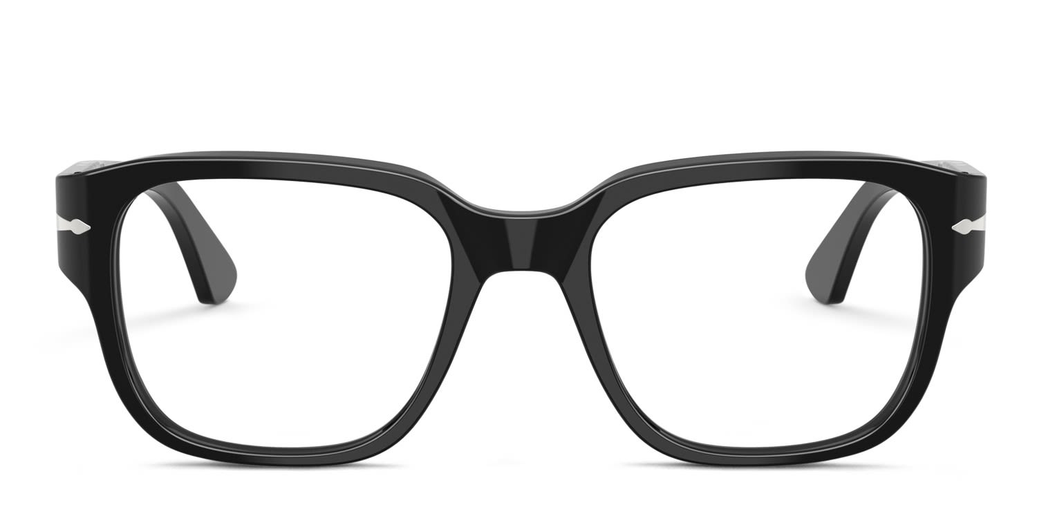 Persol PO3374V Black glasses - Black - Frontal View