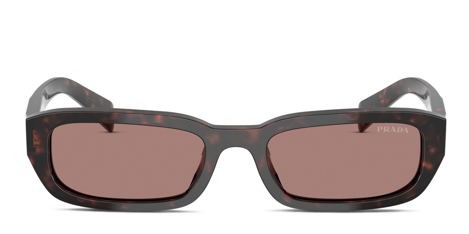 Prada PRB06S Tortoise glasses - Tortoise / Brown - Frontal View