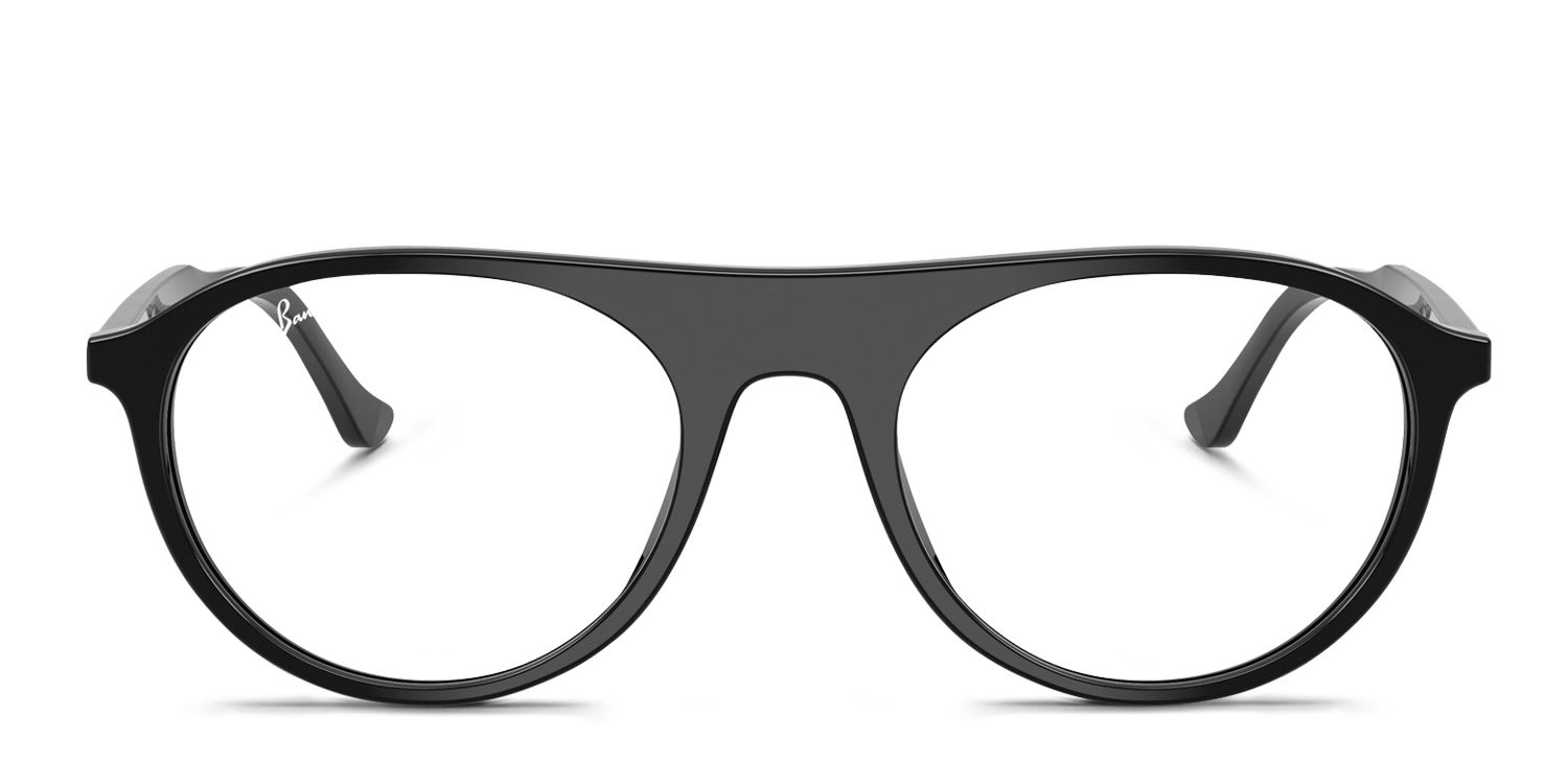 Ray-Ban RX5441 Black glasses - Black - Frontal View