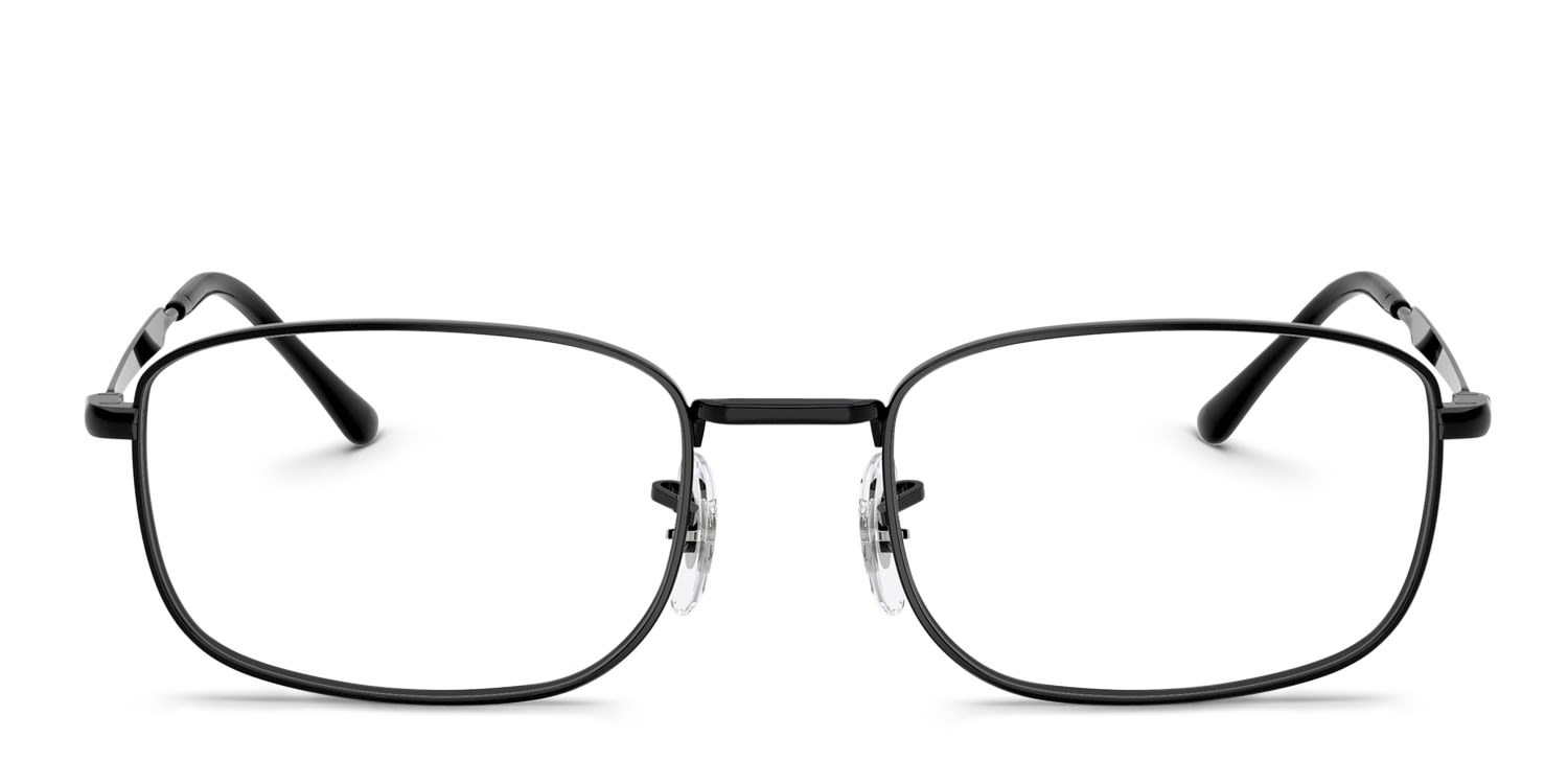 Ray-Ban RX6533 Black glasses - Black - Frontal View