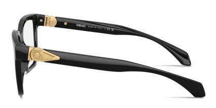 Versace VE3377U Black glasses - Black - Side View
