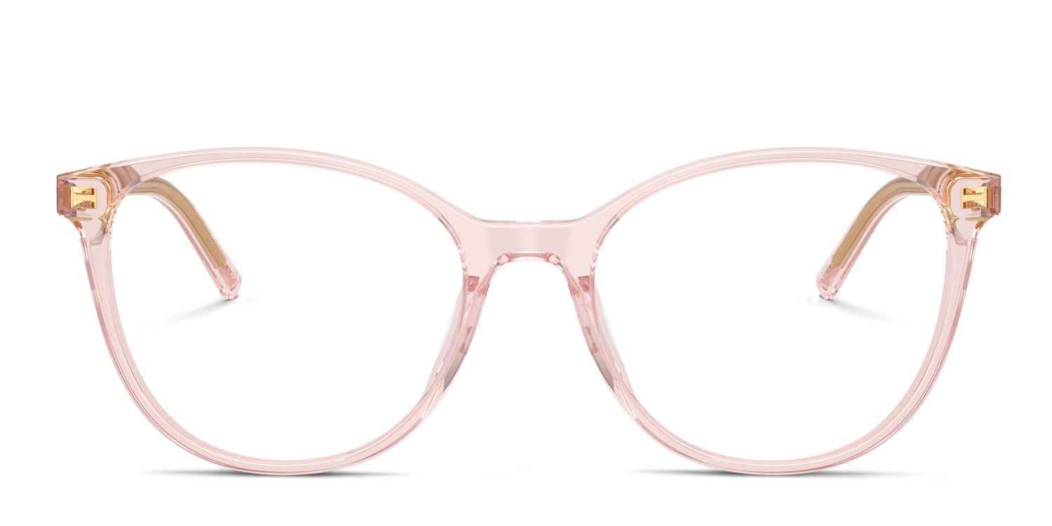 Dolce & Gabbana DG3425 Clear, Pink glasses - Clear / Pink - Frontal View