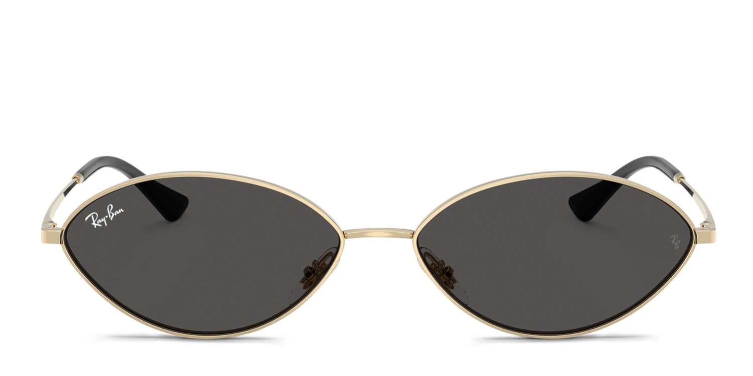 Ray-Ban RB3757 Kai Gold, Gray glasses - Gold / Gray - Frontal View