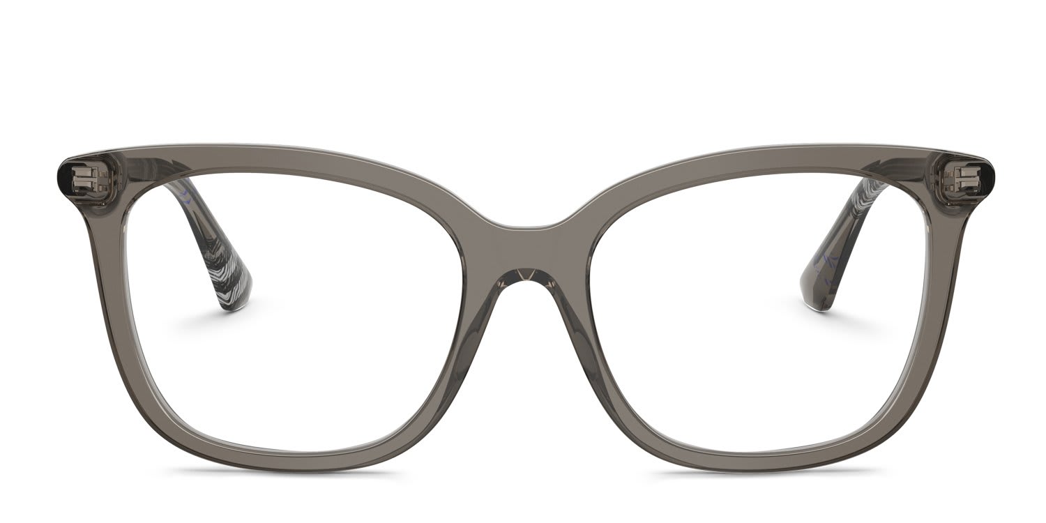 Burberry BE2430 Gray glasses - Gray - Frontal View