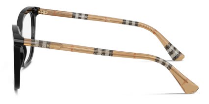 Burberry BE2430 Black glasses - Black - Side View