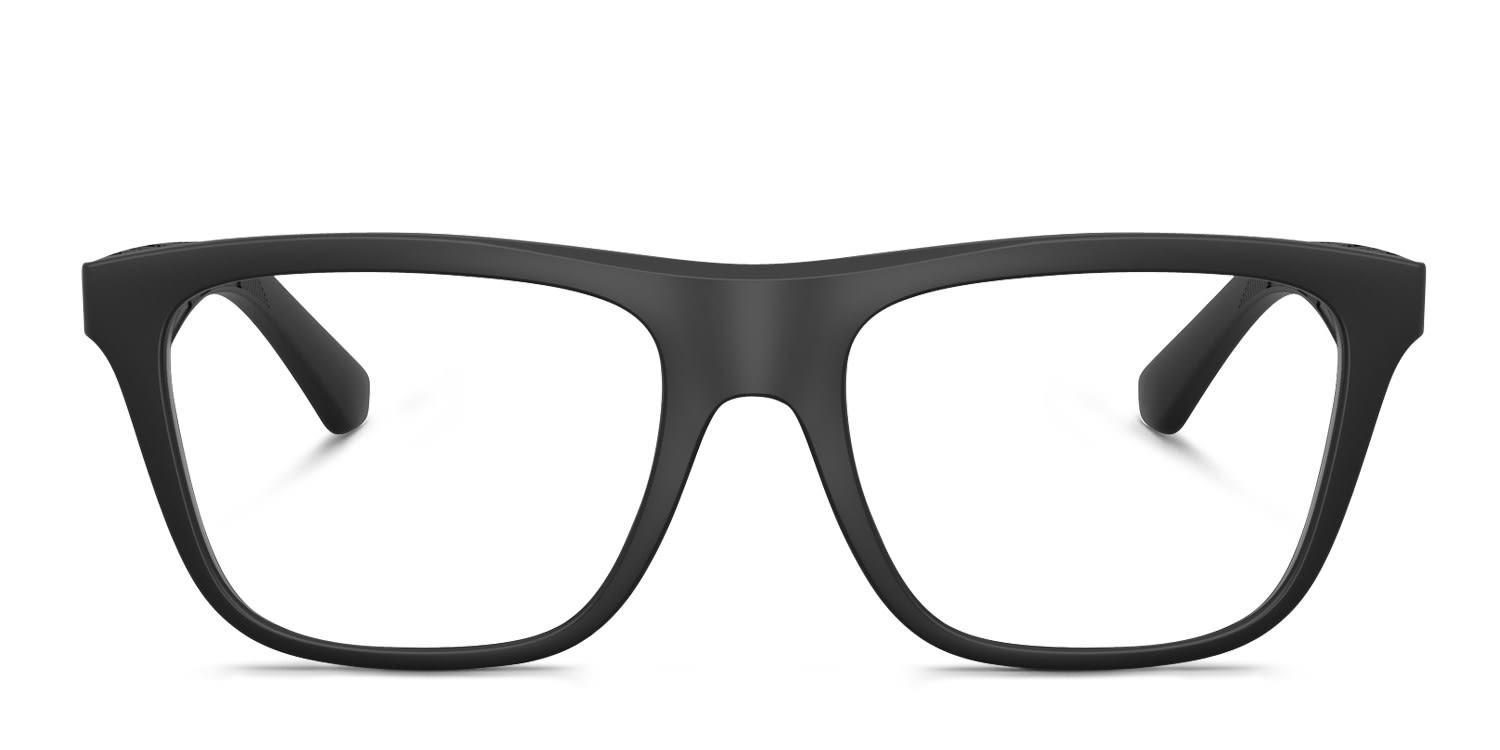 Burberry BE2432U Black glasses - Black - Frontal View
