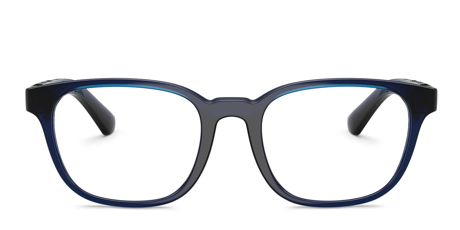 Burberry BE2433U Blue glasses - Blue - Frontal View
