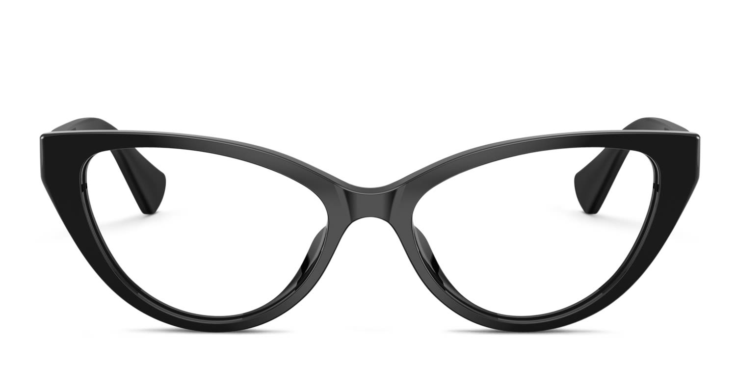 Ralph Lauren RA7181U Black glasses - Black - Frontal View