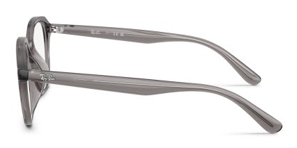 Ray-Ban RX7259D Clear, Gray glasses - Clear / Gray - Side View