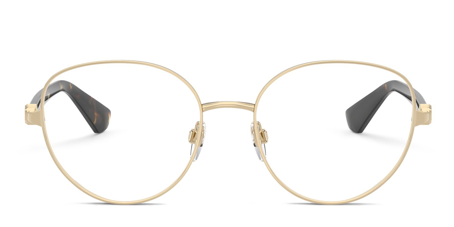 Burberry BE1394 Gold glasses - Gold - Frontal View