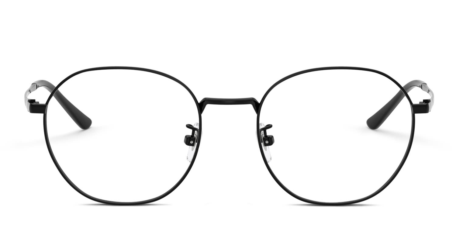 Ray-Ban RX8778D Black glasses - Black - Frontal View