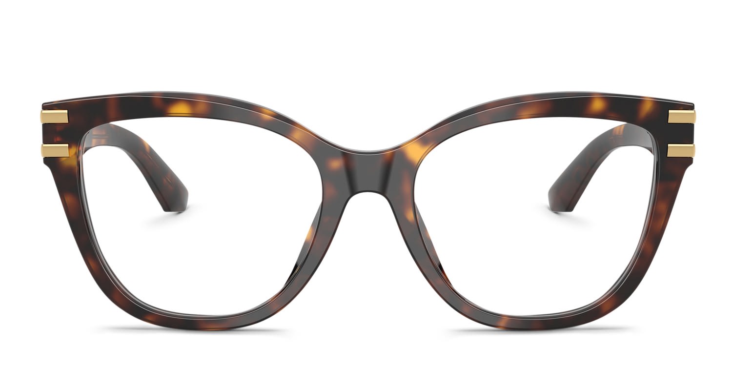 Dolce & Gabbana DG3418 Tortoise glasses - Tortoise - Frontal View
