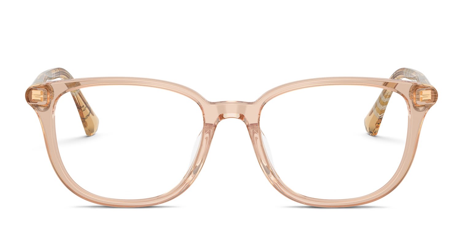 Burberry BE2434D Pink glasses - Pink - Frontal View