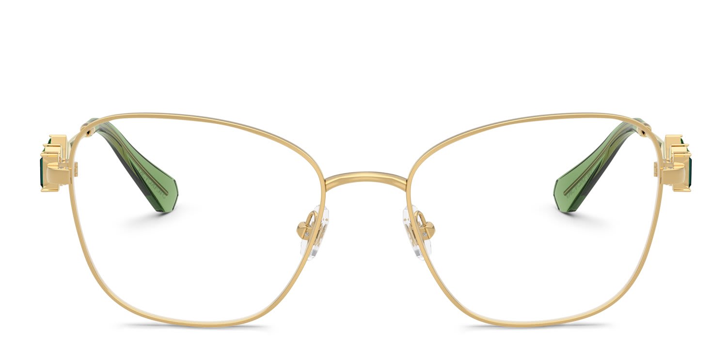 Swarovski SK1025 Gold glasses - Gold - Frontal View