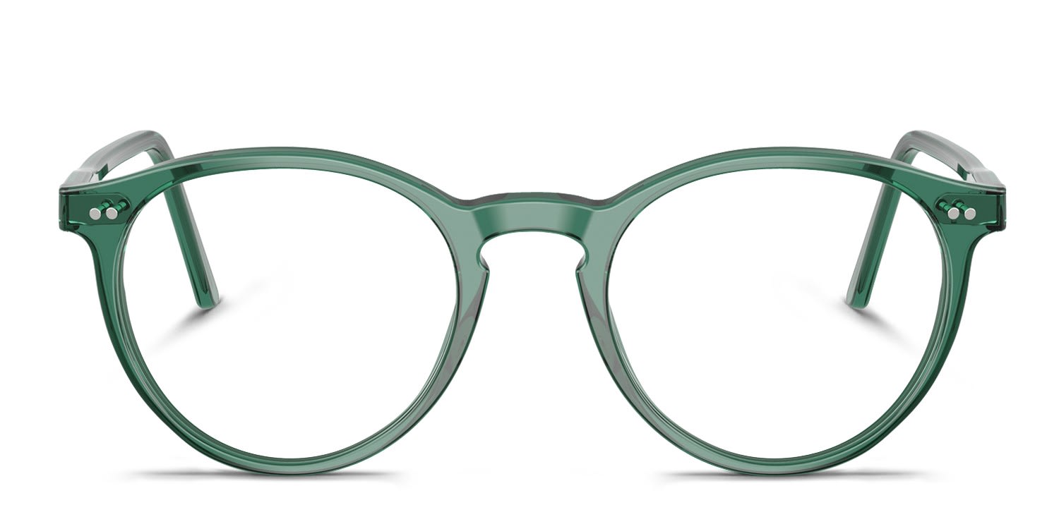 Polo Ralph Lauren PH2083 Clear, Green glasses - Clear / Green - Frontal View