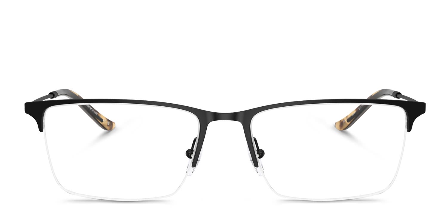 Emporio Armani EA1171 Black glasses - Black - Frontal View