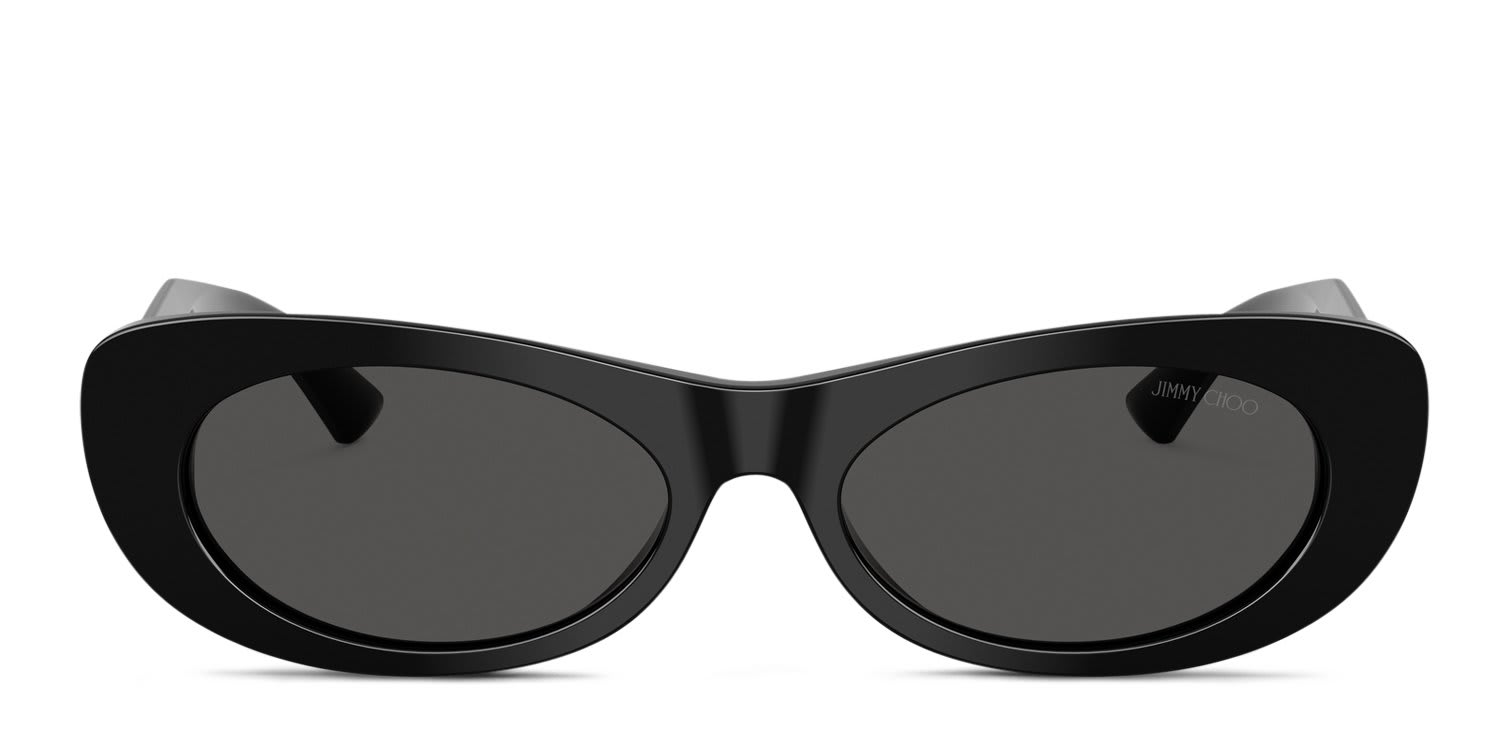 Jimmy Choo JC5038BU Black, Gray glasses - Black / Gray - Frontal View