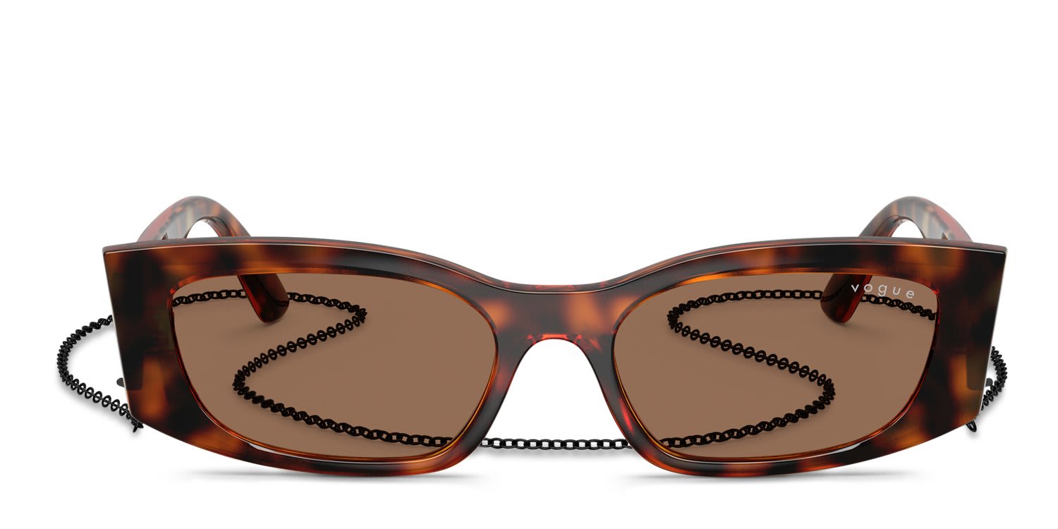 Vogue VO5655SU Tortoise, Brown glasses - Tortoise / Brown - Frontal View