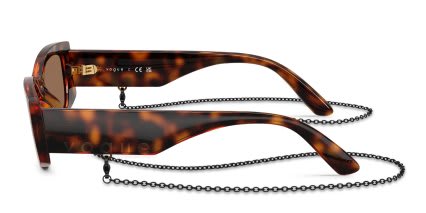Vogue VO5655SU Tortoise, Brown glasses - Tortoise / Brown - Side View
