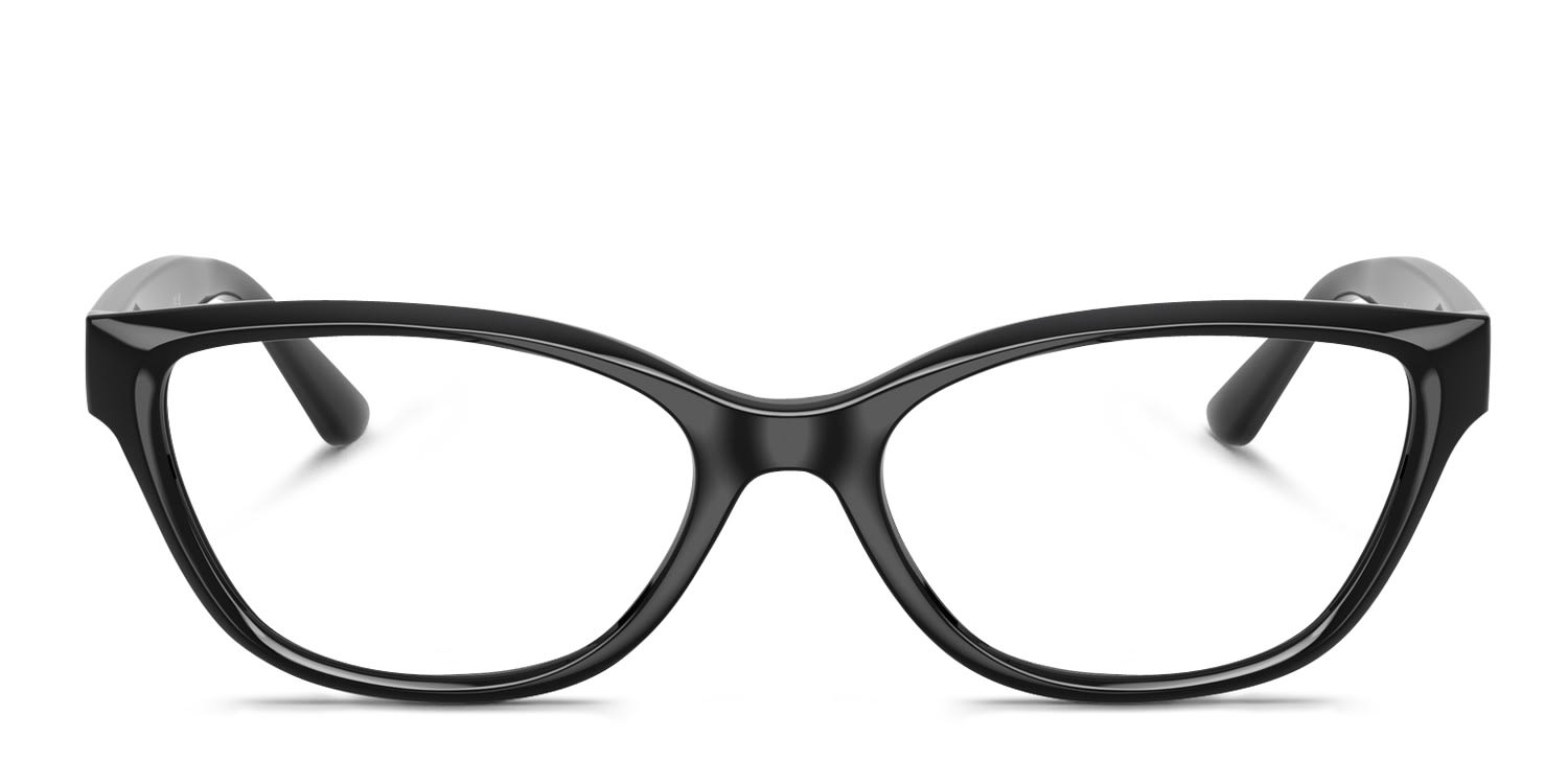 Ralph Lauren RL6254U Black glasses - Black - Frontal View
