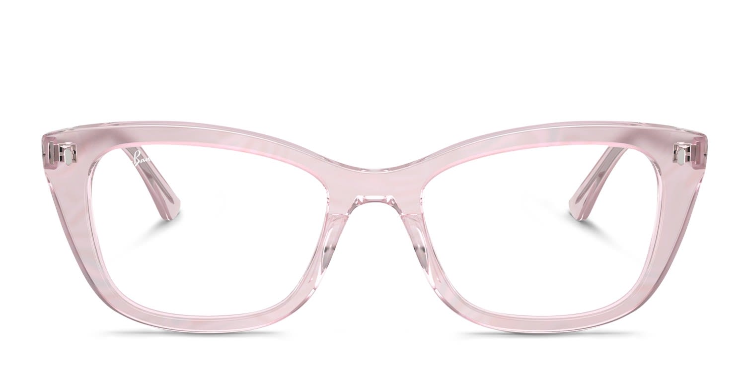 Ray-Ban RX5433 Change Purple glasses - Purple - Frontal View