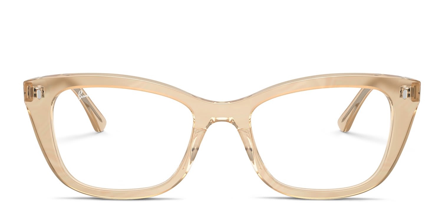 Ray-Ban RX5433 Change Brown glasses - Brown - Frontal View