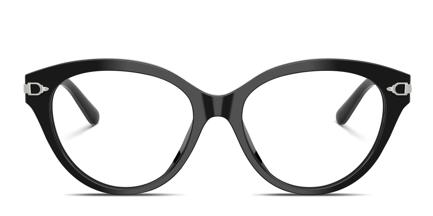 Ralph Lauren RL6256U Black glasses - Black - Frontal View