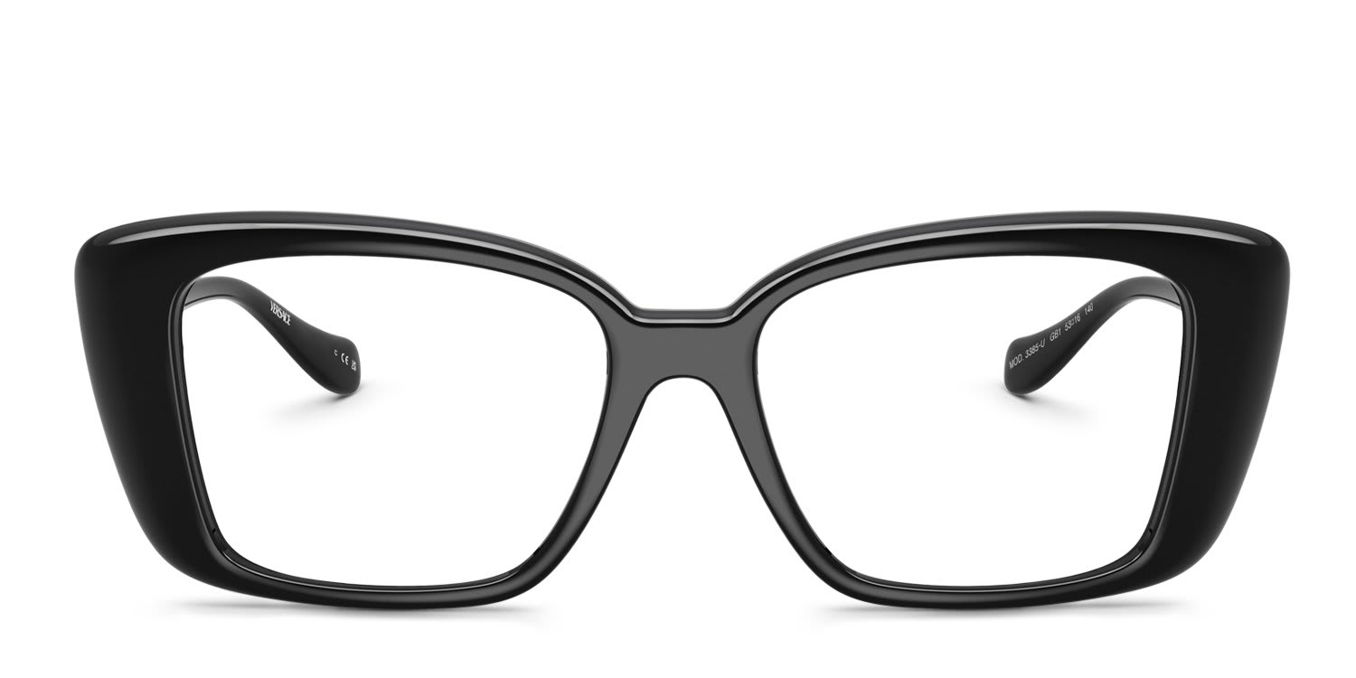 Versace VE3385U Black glasses - Black - Frontal View