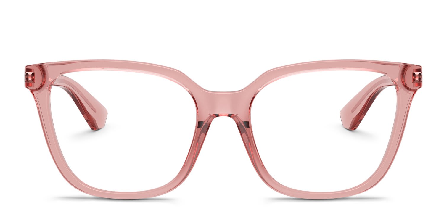 Burberry BE2441U Pink glasses - Pink - Frontal View